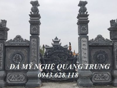 Xây Lăng mộ đá đẹp tại Nghệ An – Mẫu Lăng mộ đá nhỏ điển hình nhất hiện nay